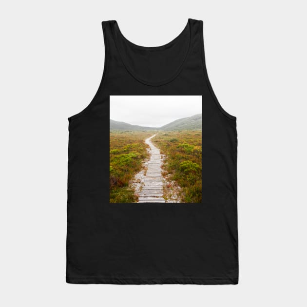 Into the Fog, Wilsons Promontory Tank Top by ajdesignsau